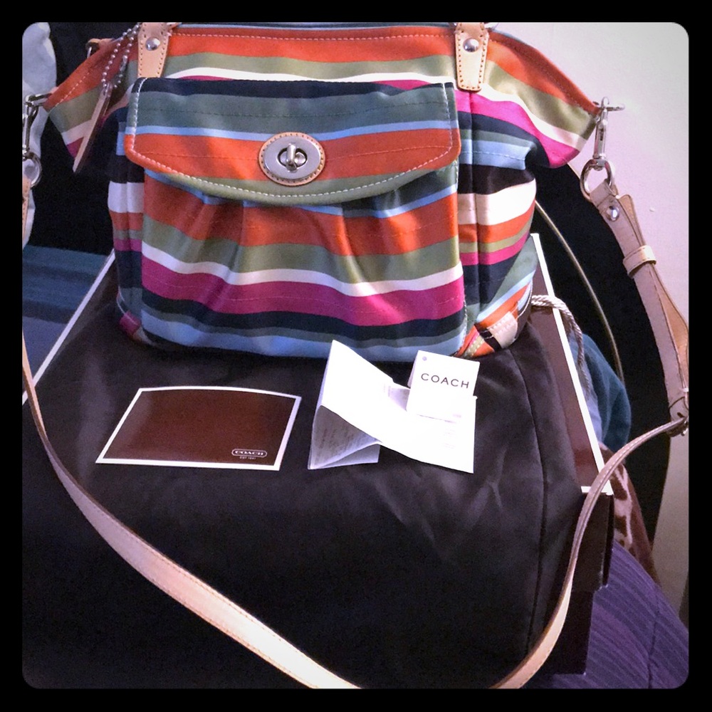 Coach Leah Legacy RARE